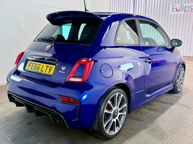 Abarth 595 2016 1.4 T-jet Turismo Hatchback FE66LTV Blue #6