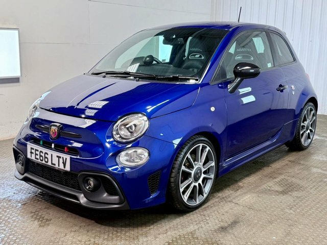 Abarth 595 2016 1.4 T-jet Turismo Hatchback FE66LTV Blue #3