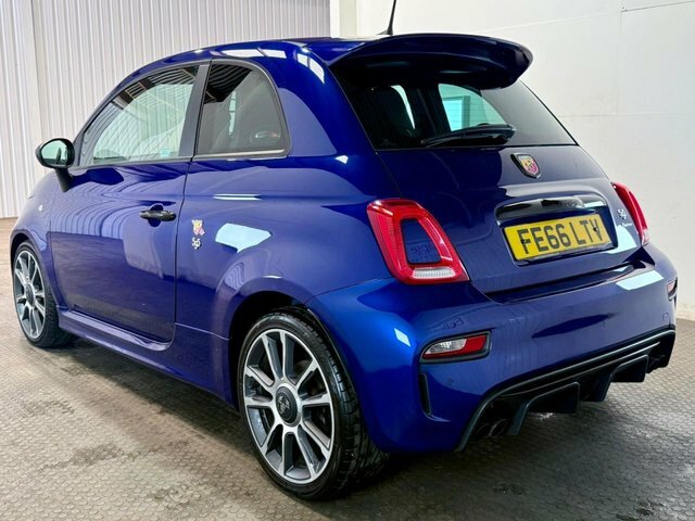 Abarth 595 2016 1.4 T-jet Turismo Hatchback FE66LTV Blue #4