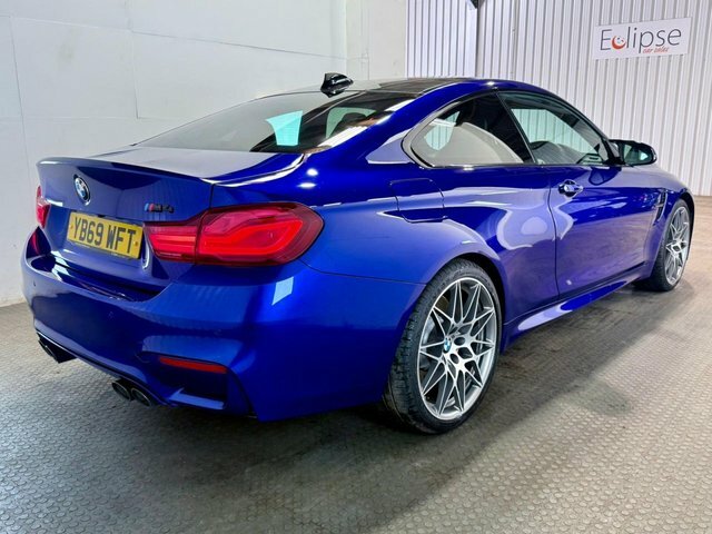 BMW M4 2019 3.0 Biturbo Gpf Competition Coupe YP69WFT Blue #6