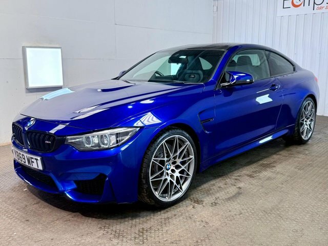 BMW M4 2019 3.0 Biturbo Gpf Competition Coupe YP69WFT Blue #3