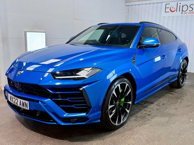 Lamborghini Urus 2022 4.0L V8 Biturbo 650Ps Carbon Park Assist WX22AWN Blue #3