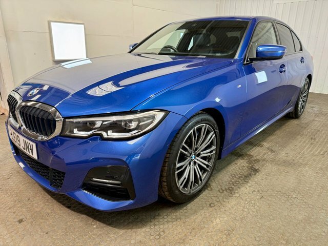 BMW 3 Series 2019 2.0 330I M Sport Saloon Euro LE19JNV Blue #3