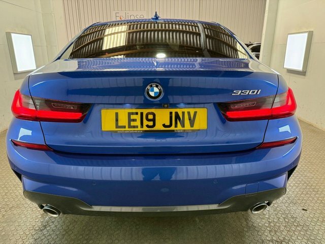 BMW 3 Series 2019 2.0 330I M Sport Saloon Euro LE19JNV Blue #5