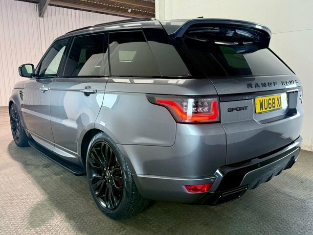 Land Rover Range Rover Sport 2018 3.0 Sd V6 Hse Suv 4Wd Euro 6 WU68XKH Grey #4