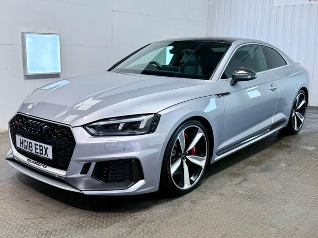 Audi RS5 2018 2.9 Tfsi V6 Carbon Edition Coupe T HG18EBX Silver #3