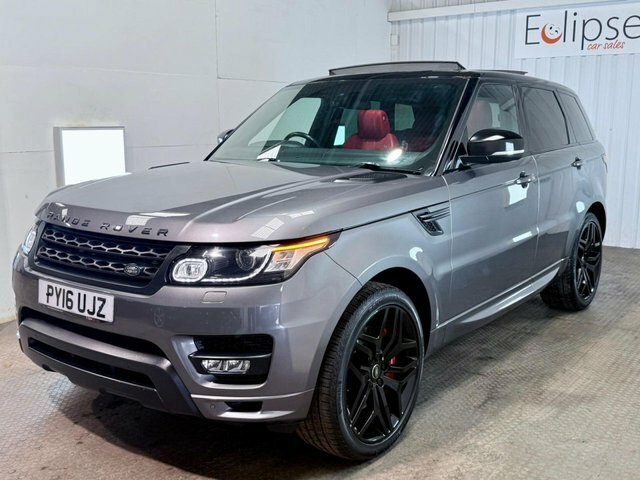 Land Rover Range Rover Sport 2016 3.0 Sd V6 Dynamic Suv Diese PY16UJZ Grey #3
