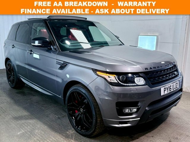 Land Rover Range Rover Sport 2016 3.0 Sd V6 Dynamic Suv Diese Grey