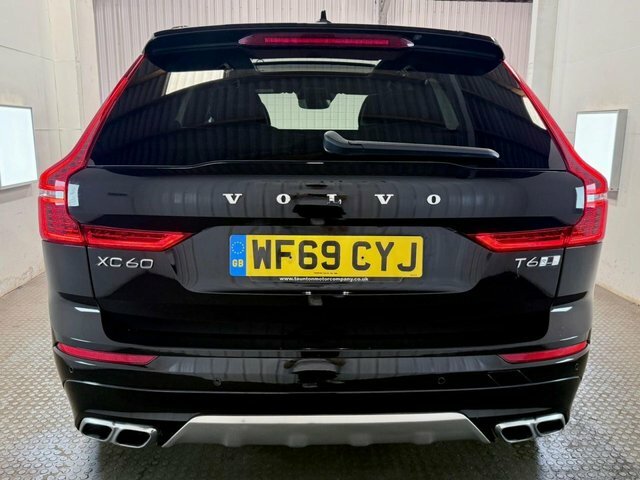 Volvo XC60 2019 2.0 T6 R-design Pro Suv Awd E WF69CYJ Black #5