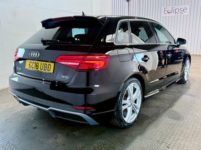 Audi A3 2018 2.0 Tfsi S Line Sportback E GC18UBD Black #6