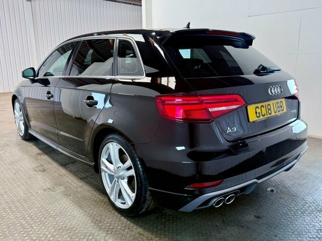 Audi A3 2018 2.0 Tfsi S Line Sportback E GC18UBD Black #4