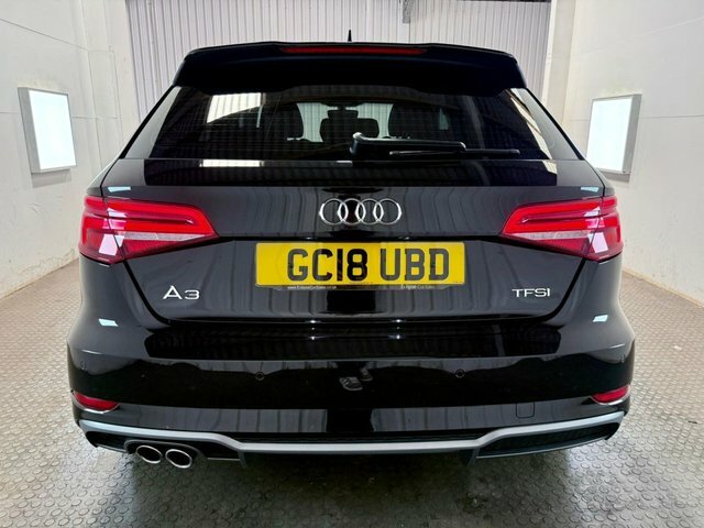 Audi A3 2018 2.0 Tfsi S Line Sportback E GC18UBD Black #5