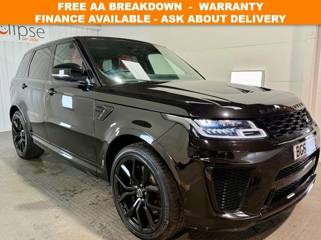 Land Rover Range Rover Sport 2018 5.0 P575 V8 Svr Suv 4Wd Euro Black
