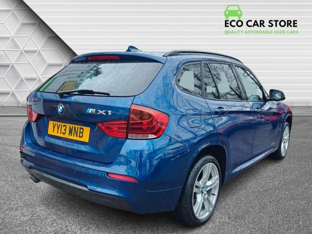 BMW X1 2.0 18D M Sport Suv Xdrive Euro Blue #3