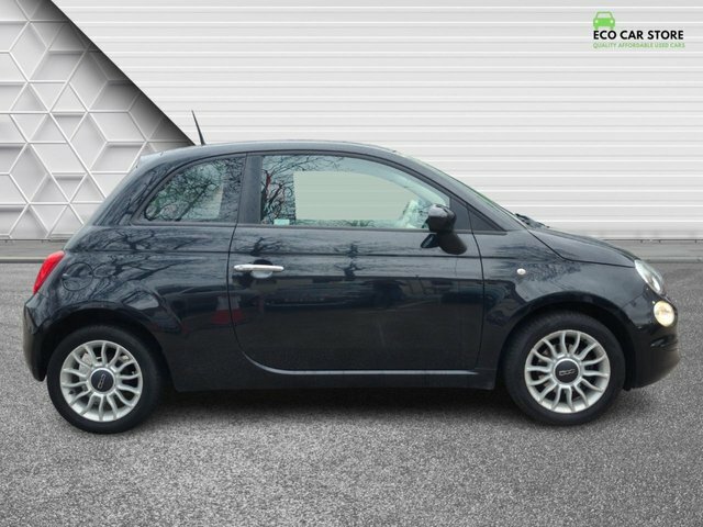 Fiat 500 1.2 Eco Pop Star Hatchback Euro PK18OJV Black #2