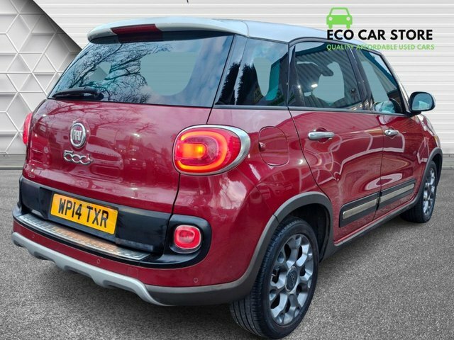Fiat 500L 1.6 Multijet Trekking Mpv Euro 5 Red #4