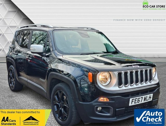 Jeep Renegade 1.6 Multijetii Limited Suv Euro Black