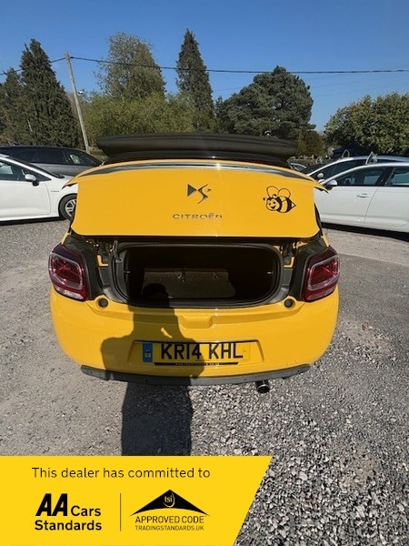 Citroen DS3 Dstyle Plus-great Little Convertible KR14KHL Yellow #2