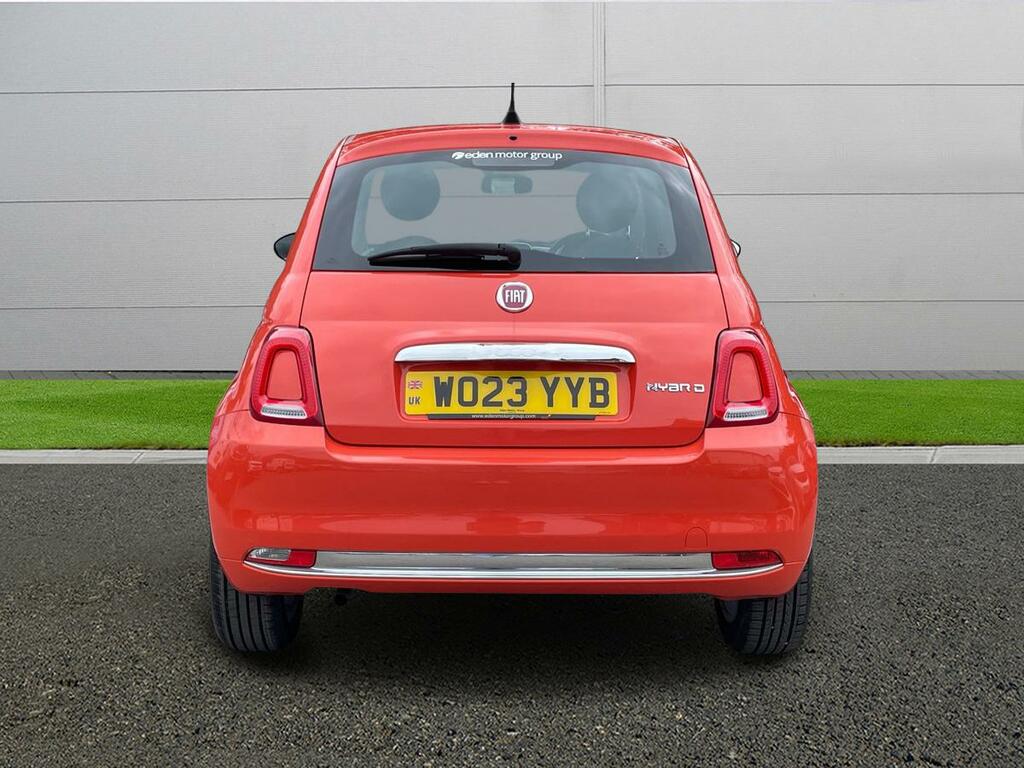 Fiat 500 Hatchback WO23YYB Red #6