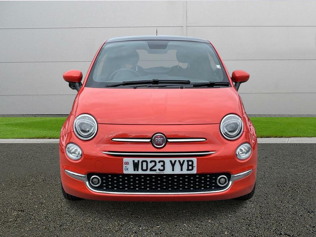 Fiat 500 Hatchback WO23YYB Red #2