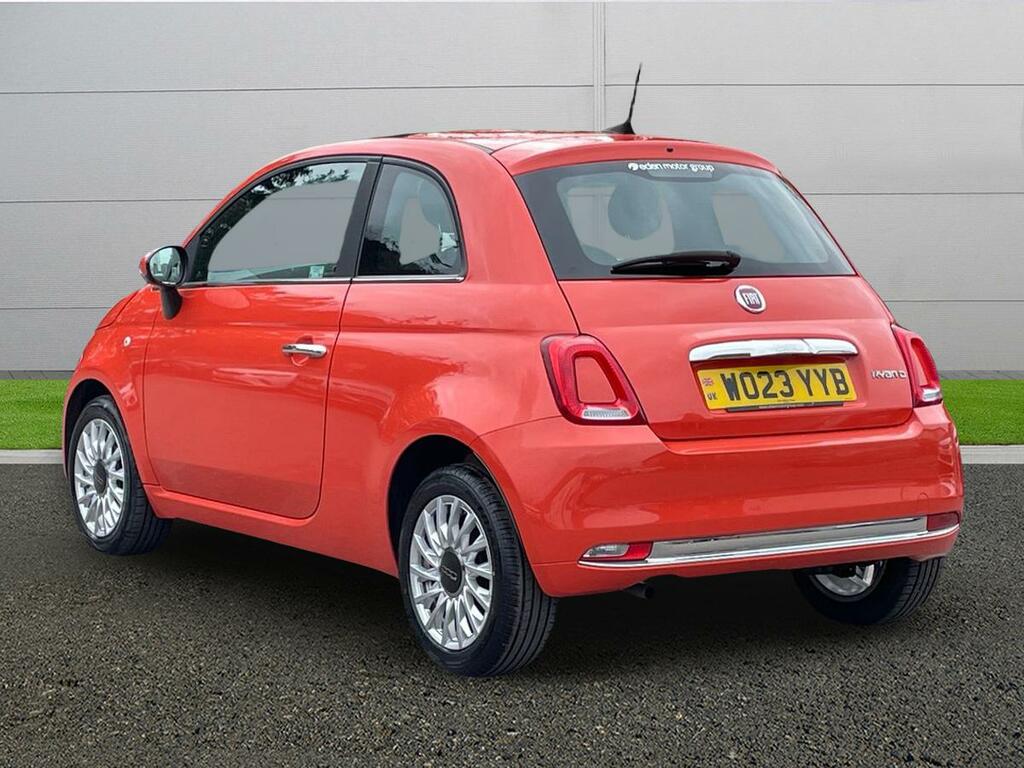 Fiat 500 Hatchback WO23YYB Red #5