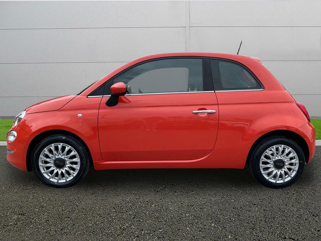 Fiat 500 Hatchback WO23YYB Red #4