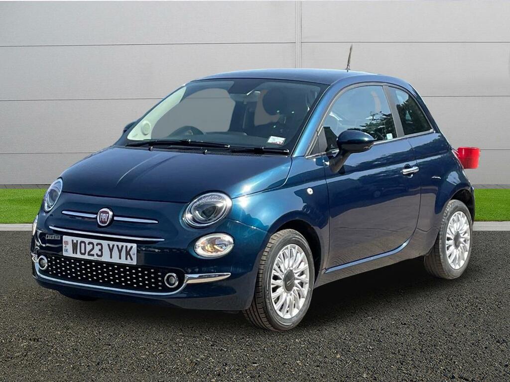 Fiat 500 Hatchback WO23YYK Blue #3
