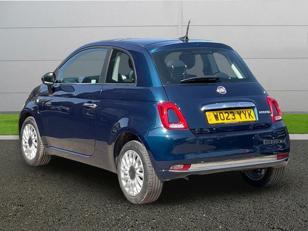 Fiat 500 Hatchback WO23YYK Blue #5