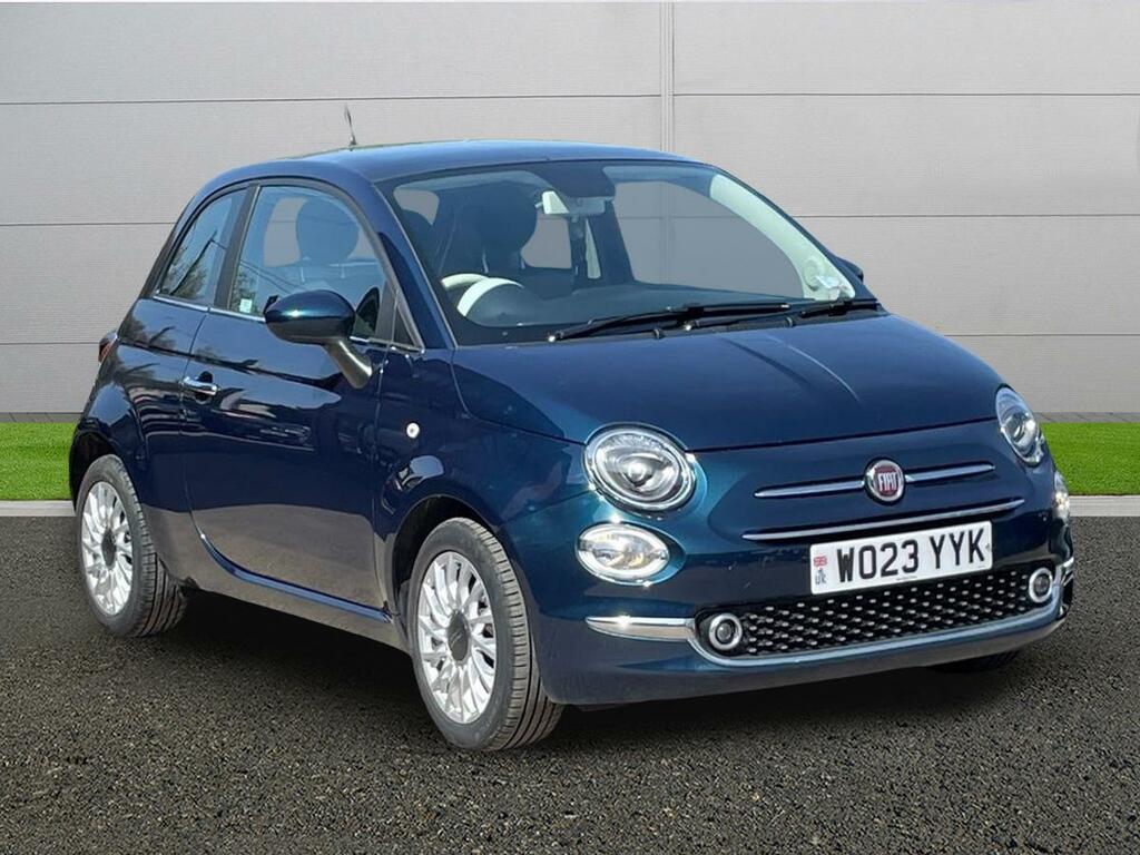 Fiat 500 Hatchback Blue