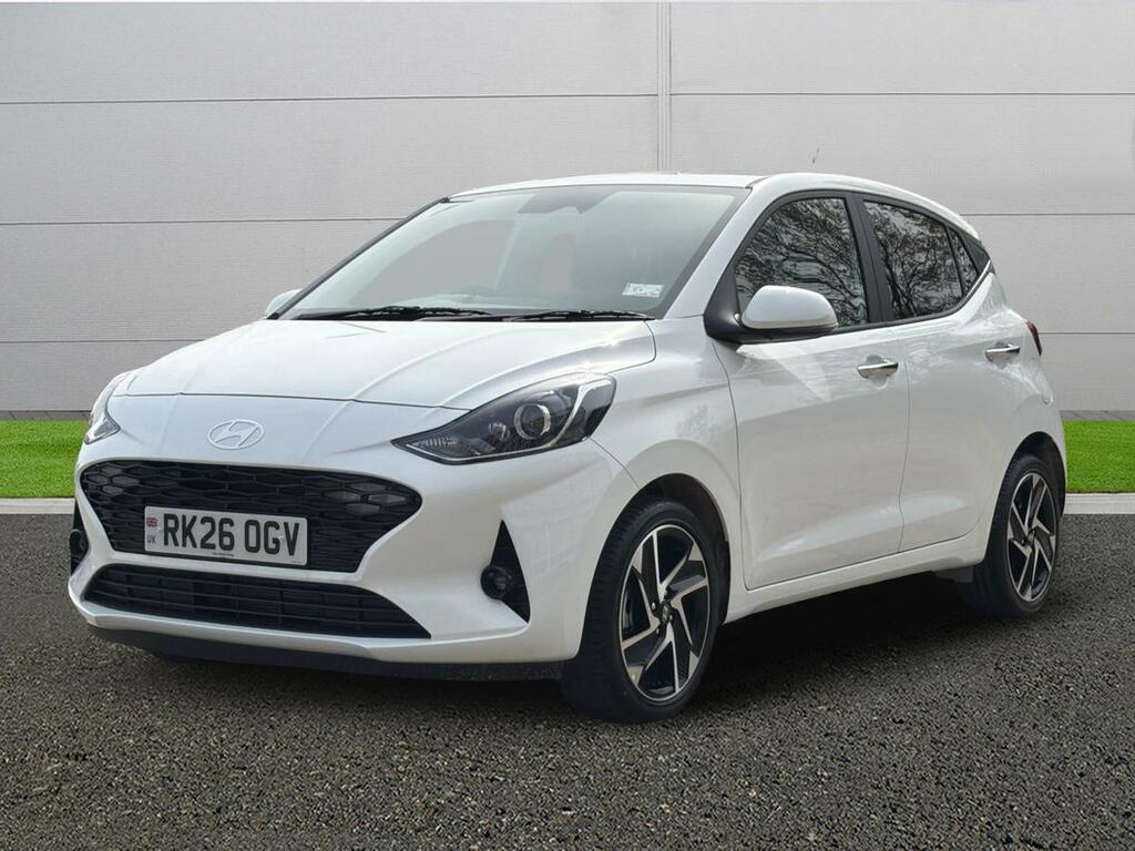 Hyundai I10 Premium RK26OGV White #3