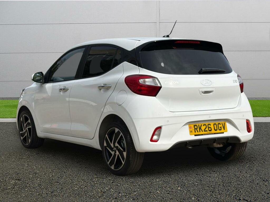 Hyundai I10 Premium RK26OGV White #5