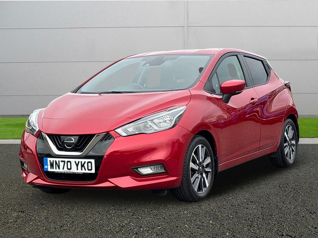 Nissan Micra Tekna WN70YKO Red #3