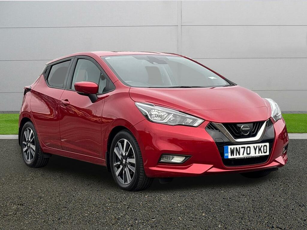 Nissan Micra Tekna Red