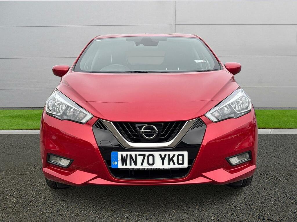 Nissan Micra Tekna WN70YKO Red #2