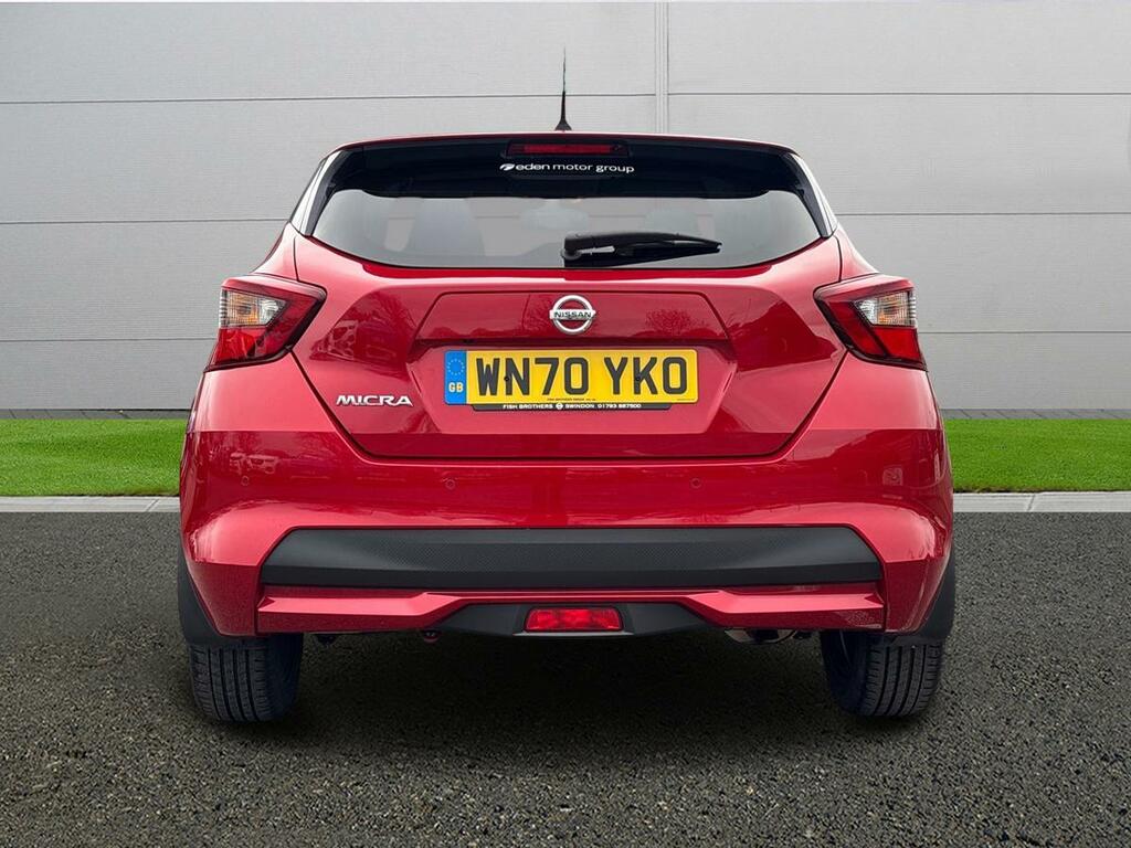 Nissan Micra Tekna WN70YKO Red #6