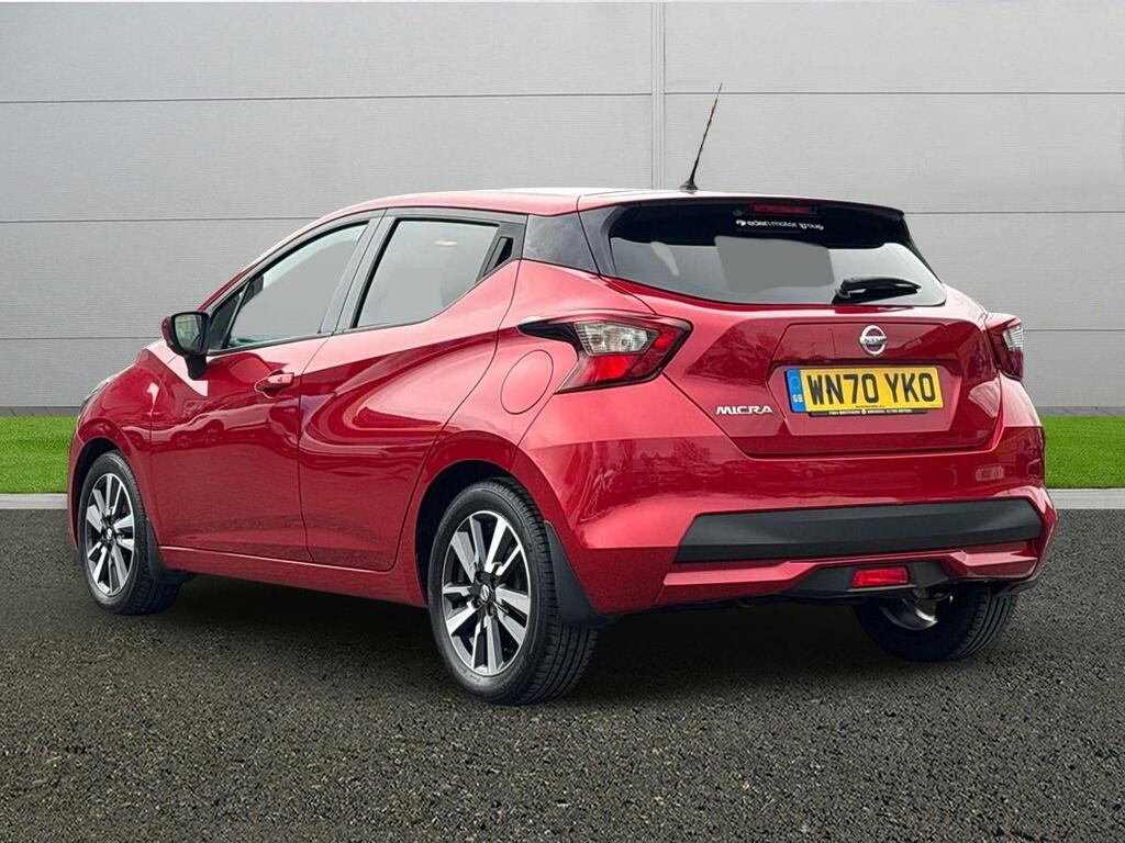 Nissan Micra Tekna WN70YKO Red #5