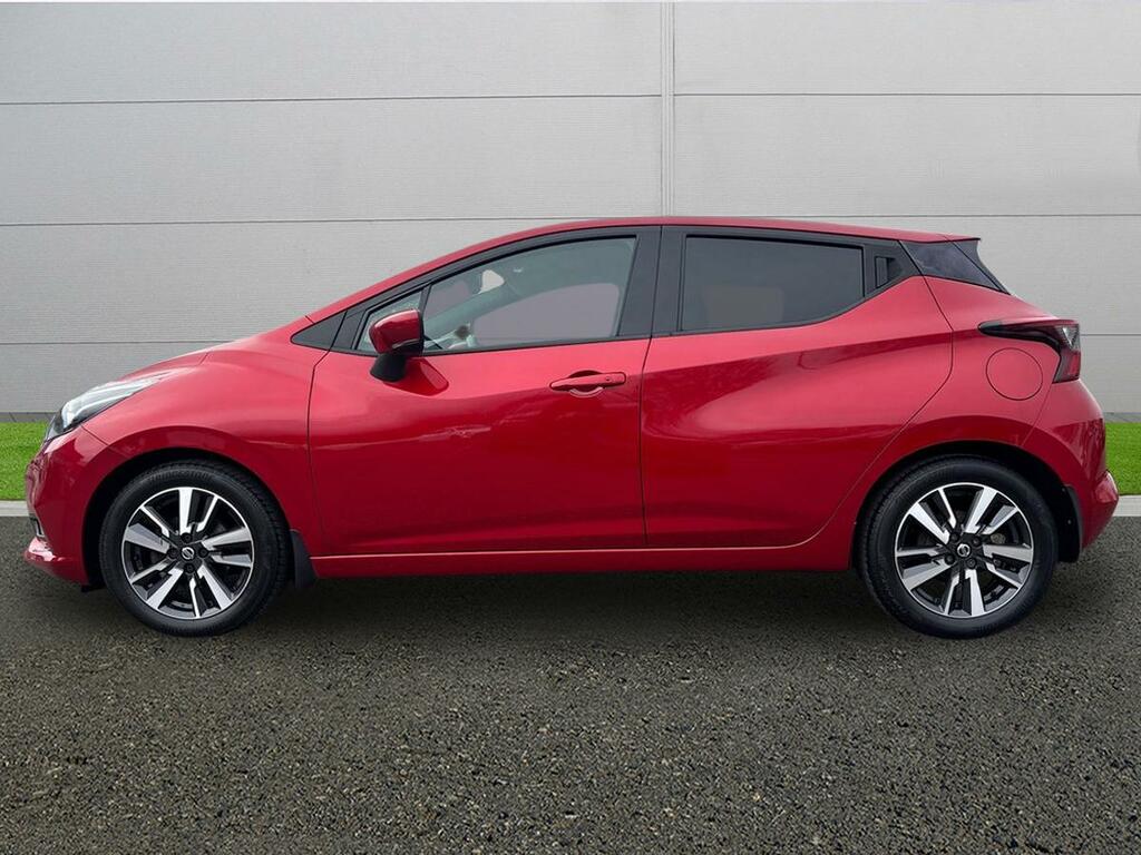 Nissan Micra Tekna WN70YKO Red #4