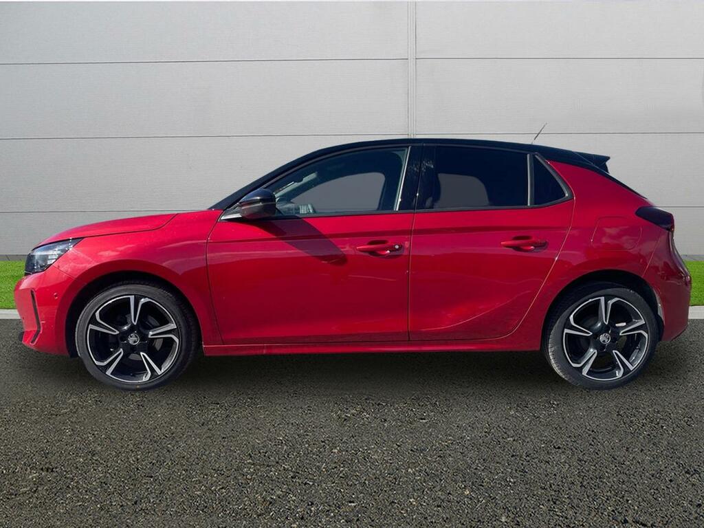 Vauxhall Corsa Hatchback WG74TVM Red #4