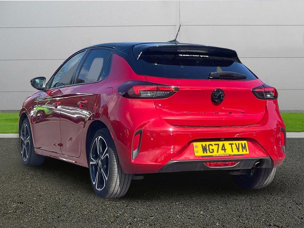 Vauxhall Corsa Hatchback WG74TVM Red #5