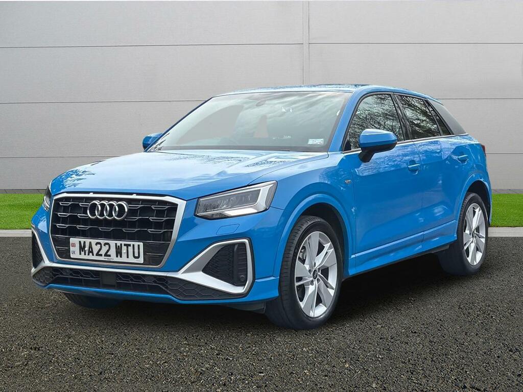 Audi Q2 S Line MA22WTU Blue #3