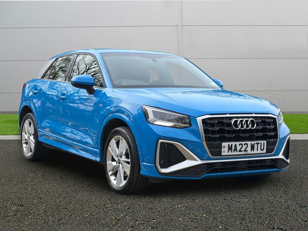 Audi Q2 S Line Blue