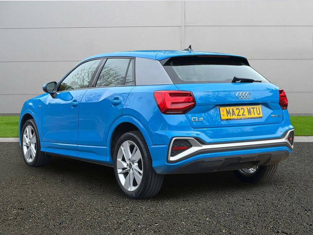 Audi Q2 S Line MA22WTU Blue #5