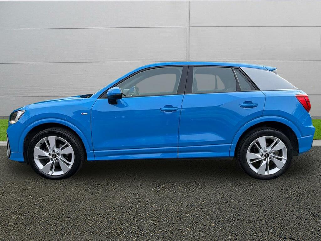 Audi Q2 S Line MA22WTU Blue #4