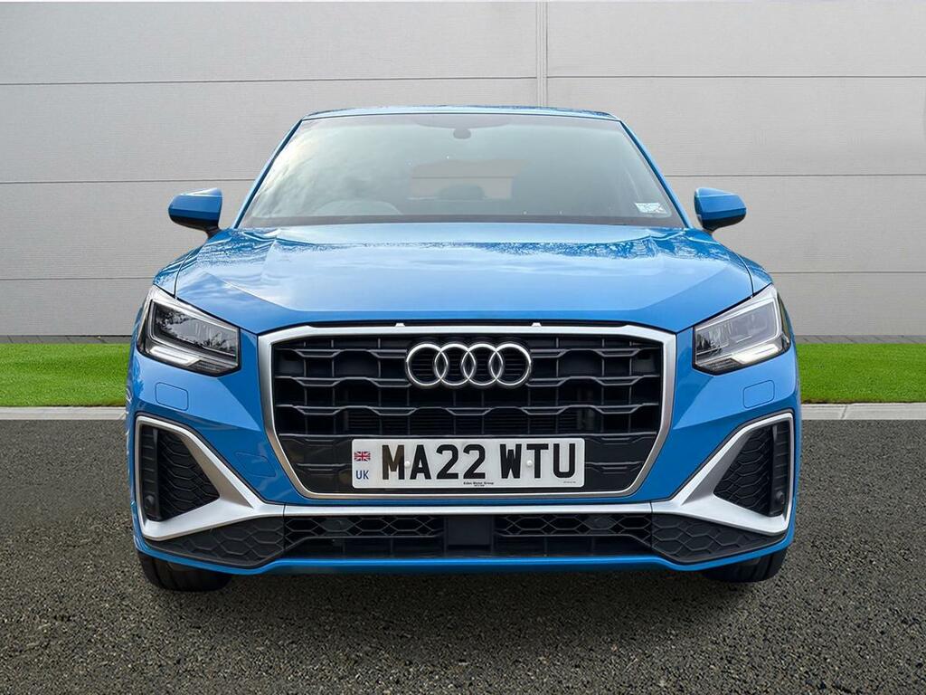 Audi Q2 S Line MA22WTU Blue #2