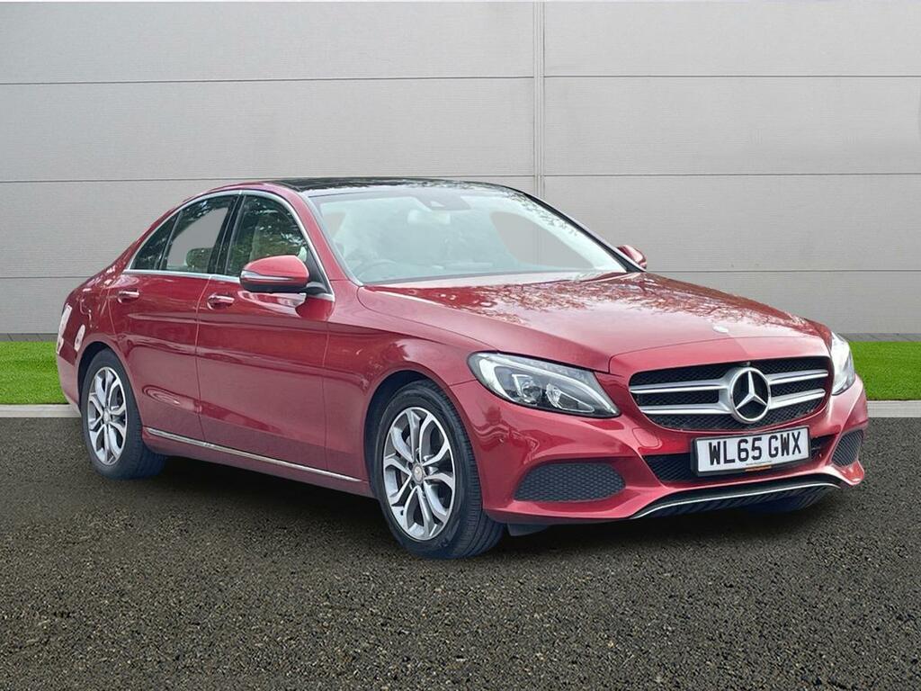 Mercedes-Benz C Class Saloon Red