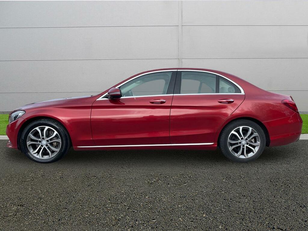 Mercedes-Benz C Class Saloon WL65GWX Red #4