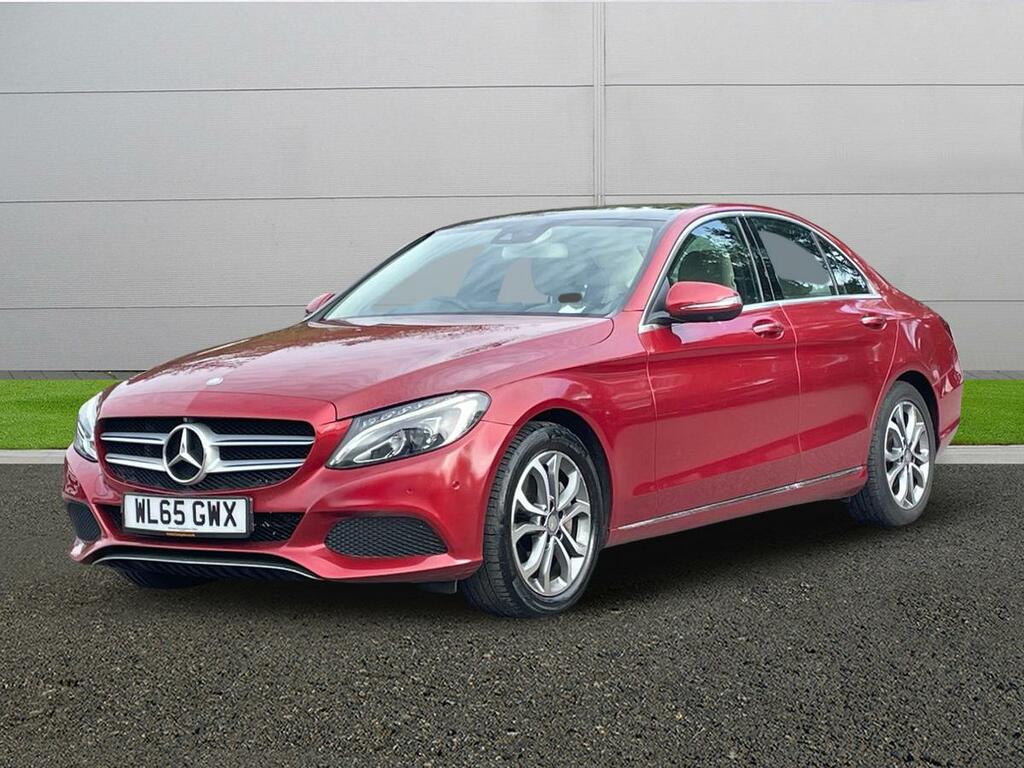 Mercedes-Benz C Class Saloon WL65GWX Red #3