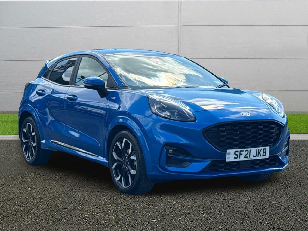 Ford Puma St-line X Blue
