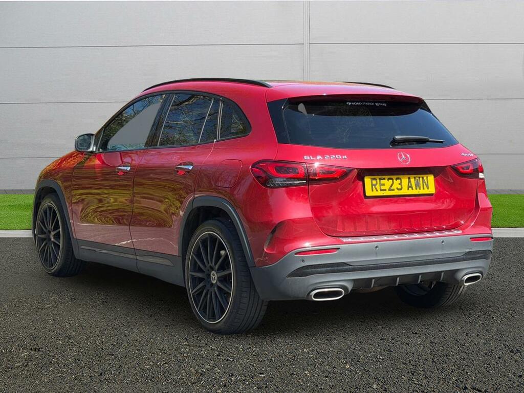 Mercedes-Benz GLA Class Amg Line Night Edition RE23AWN Red #5