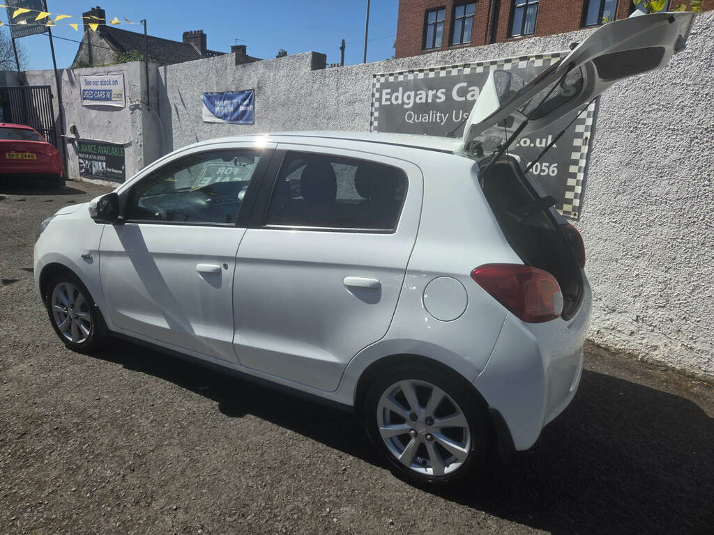 Mitsubishi Mirage 1.2 Attivo White #2